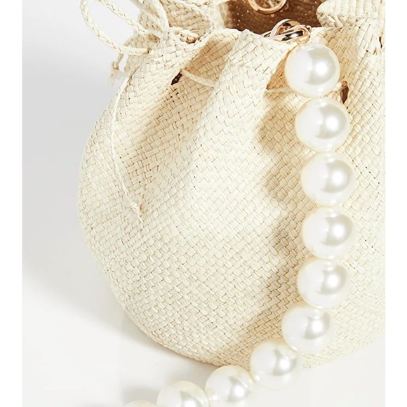 Straw bucket bag - Picture 4 of 8